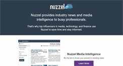 Desktop Screenshot of nuzzel.com